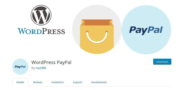 Abbildung - WordPress PayPal