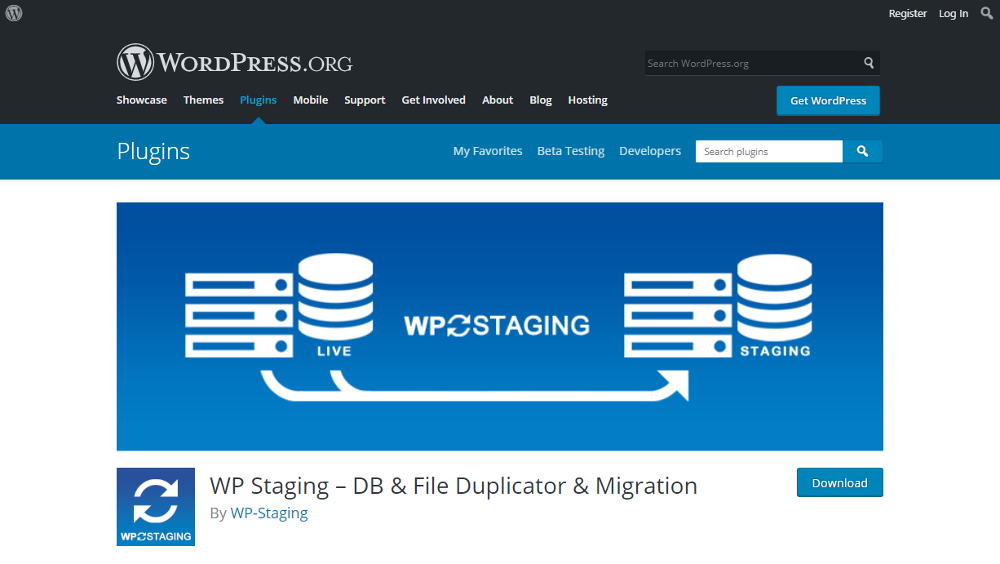 Abbildung - WordPress Plugin WP Staging