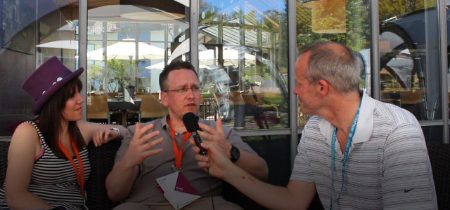 Szene aus dem Interview zum WordCamp Retreat_2