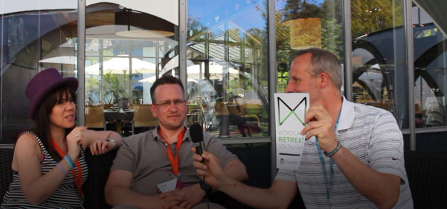 Szene aus dem Interview zum WordCamp Retreat_3