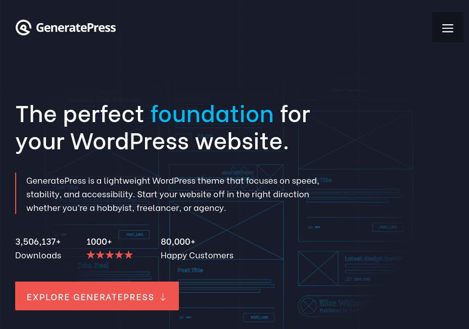 WordPress-Theme-GeneratePress