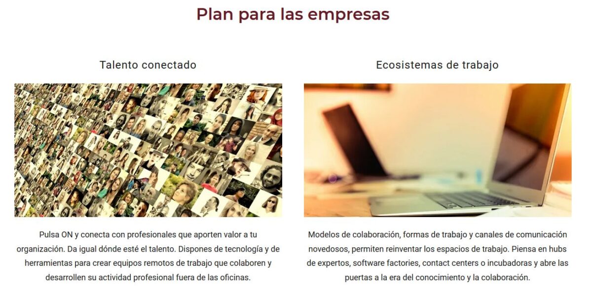 Imagen del proyecto para empresas que plantea la web de eCautiva.