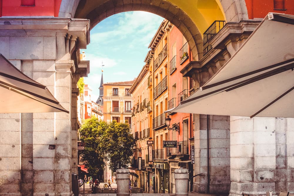 Imagen de la Plaza Mayor de Madrid