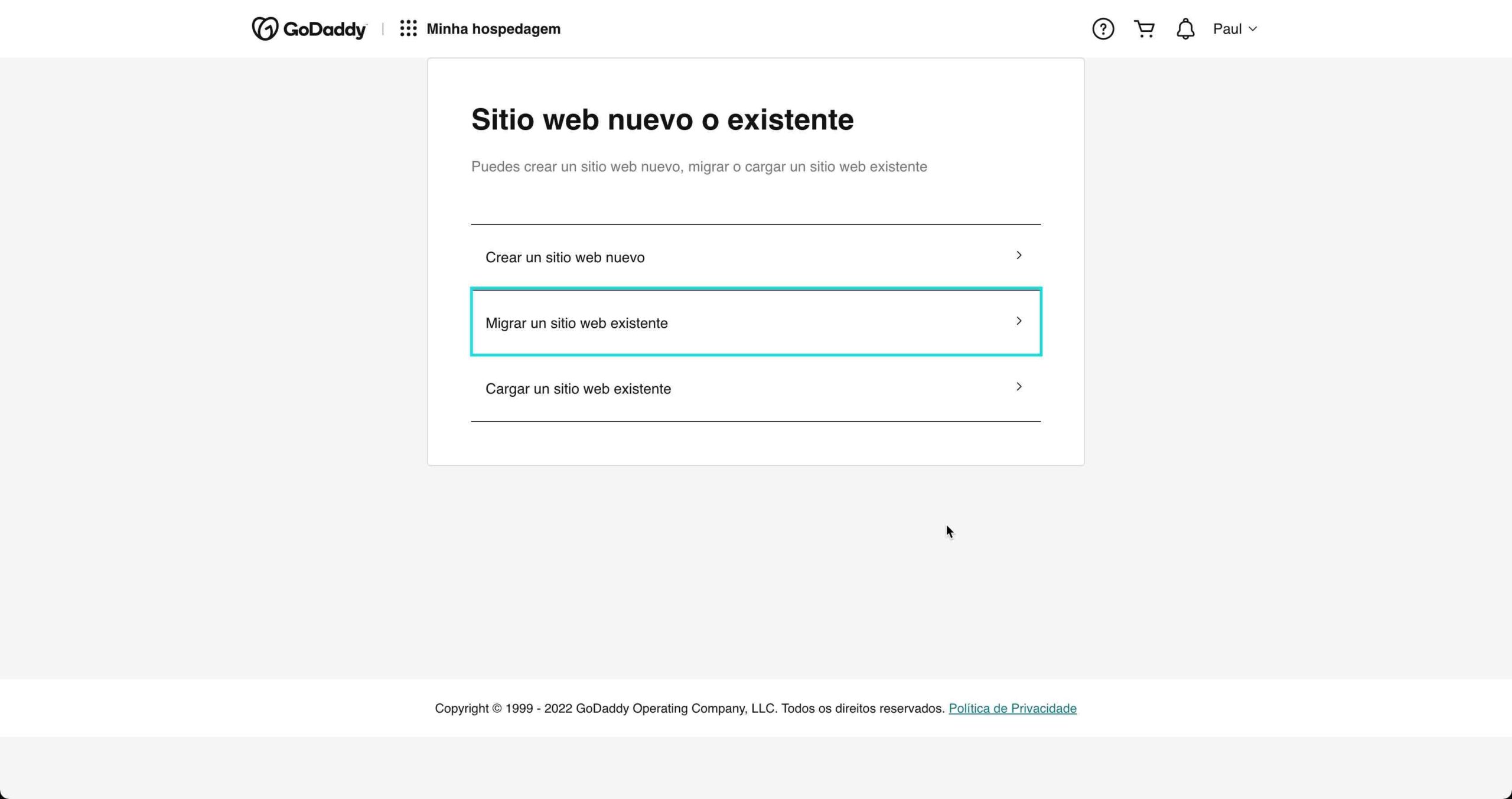 Migra tu web desde otro hosting a GoDaddy