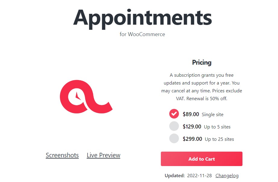 WooCommerce Appointments