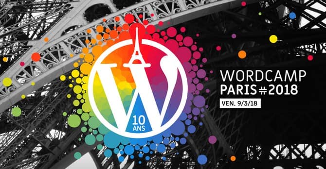 Imagen WordCamp París 2018