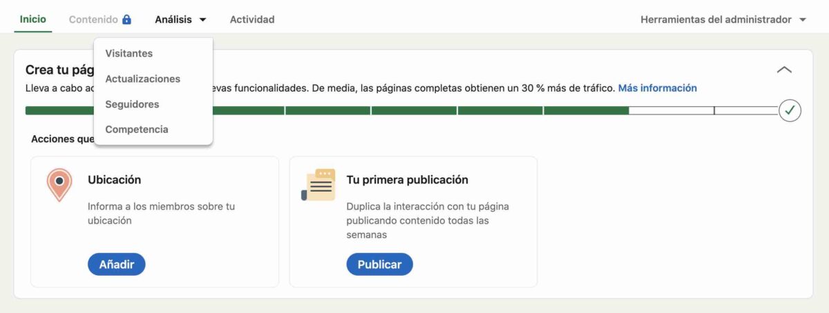 Cómo ver las analíticas de LinkedIn