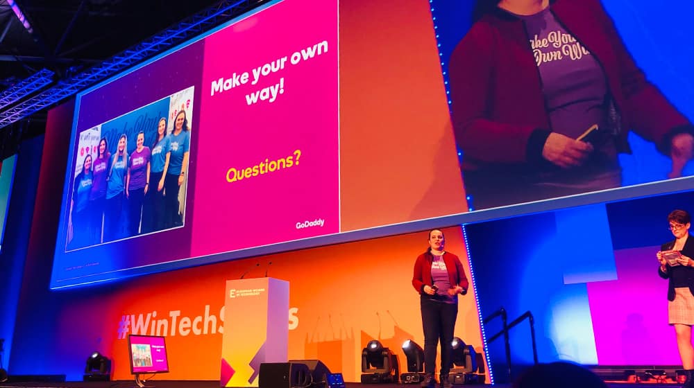 Ponencia Irana Wasti en European Women in Technology