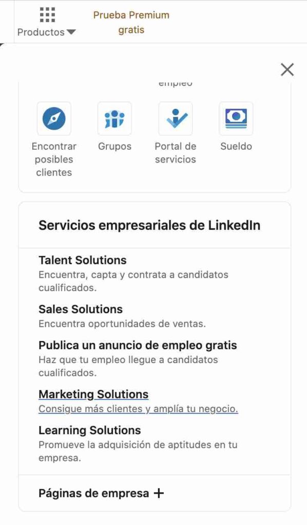 Cómo crear una página de empresa en LinkedIn