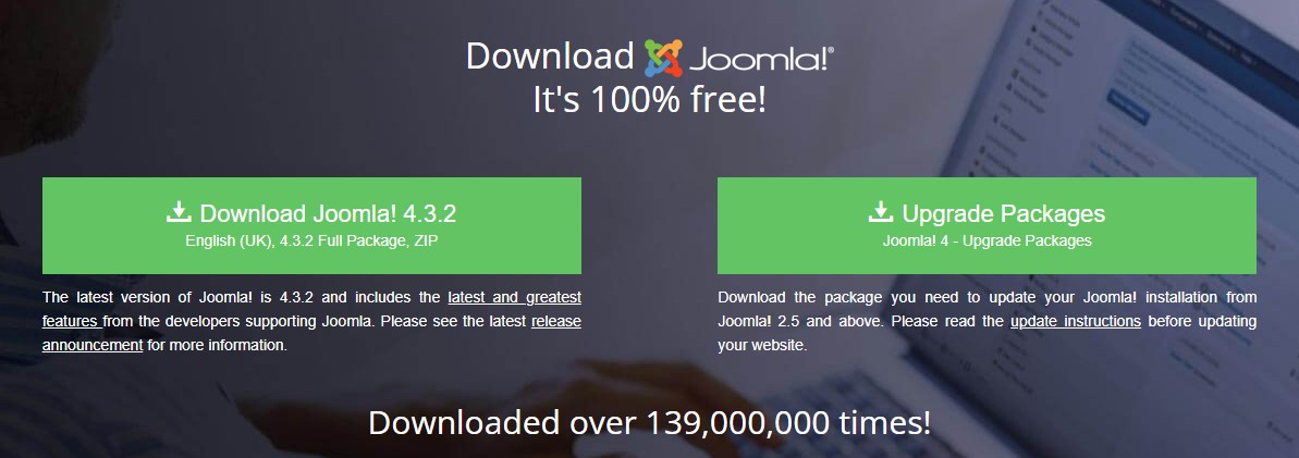 descargar joomla