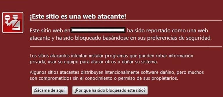 Herramientas de monitorización web Google Malware