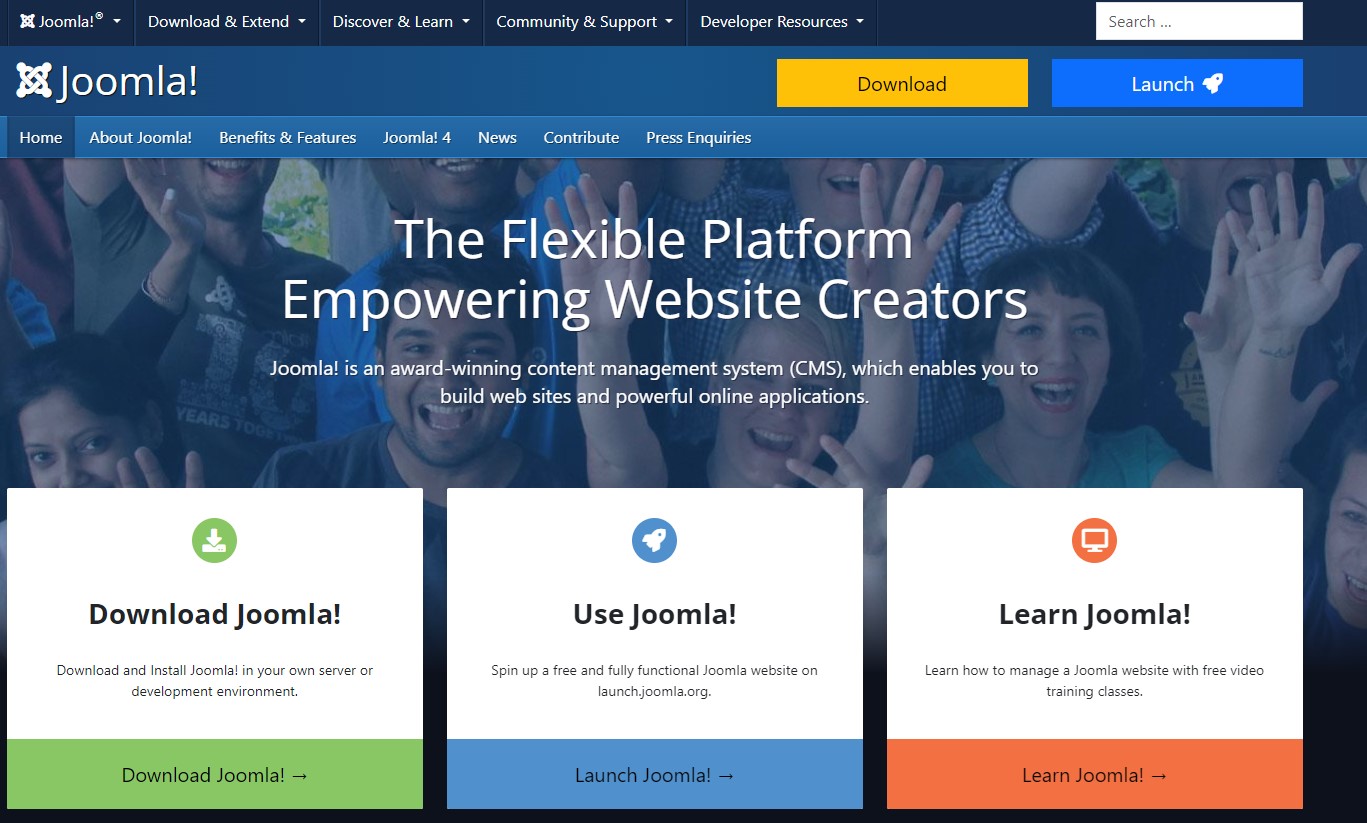 joomla web