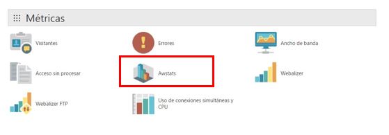 Panel de control cPanel Godaddy Awstats