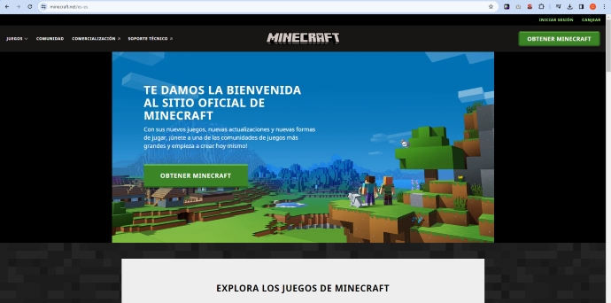 minecraft web