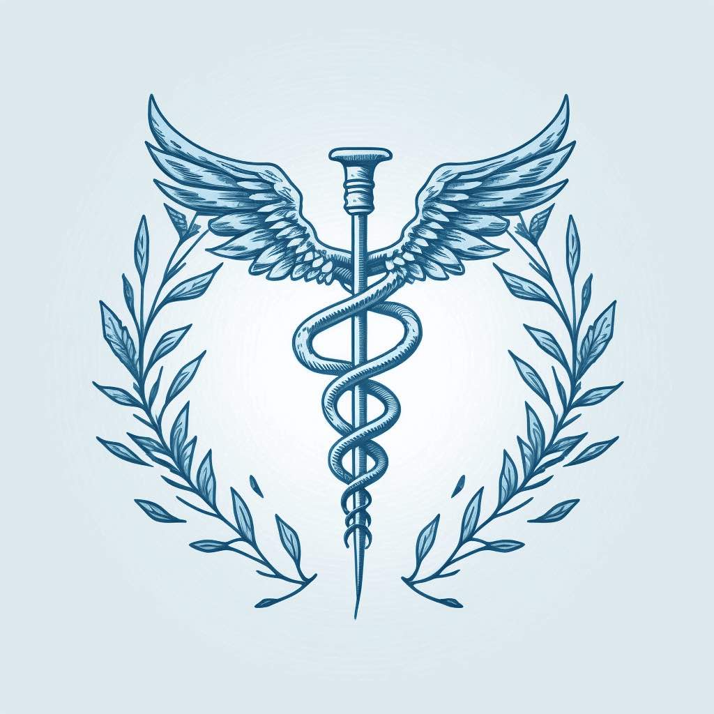 Logotipo para un médico generado por IA