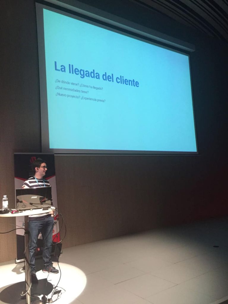 WordCamp Zaragoza 2018 Darío