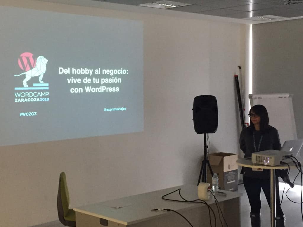 WordCamp Zaragoza 2018 Vanesa Gómez