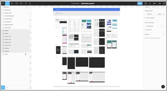 Cloud-based design tool Figma