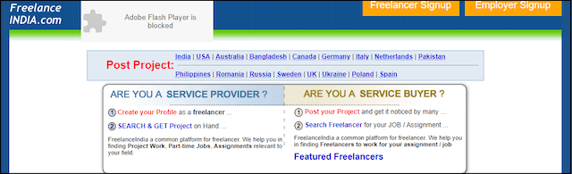 Freelance Work Freelance India Website