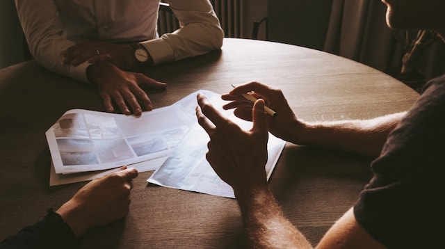 Venture Capital Financing Three People at a Table