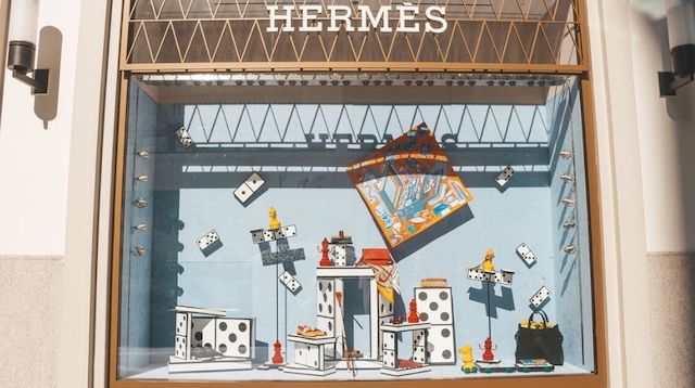 Retail Marketing Hermes Shop Window