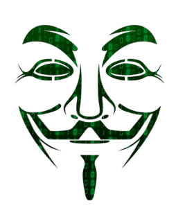 Security Testing Graphic of Hacker Mask