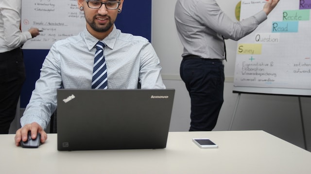 Startup Incubator Men at Work]