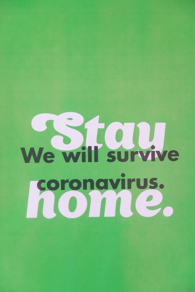 We will survive coronavirus sign