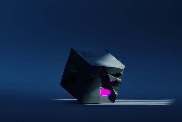 3D image of a cube