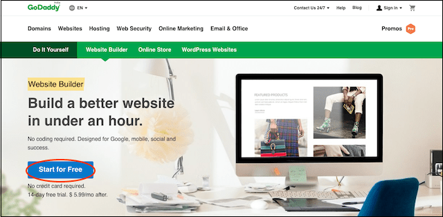 Create a Manufacturing Website GoDaddy Website Builder Signup