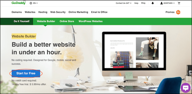 How to Build Your Own Website GoDaddy Start Page