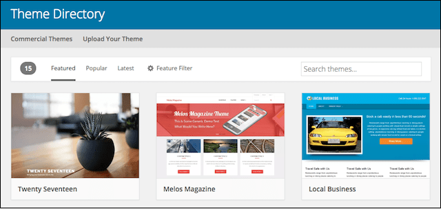 How to Make a Blog WordPress Theme Directory