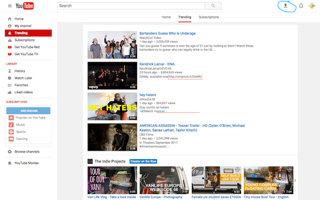 How To Use YouTube Upload