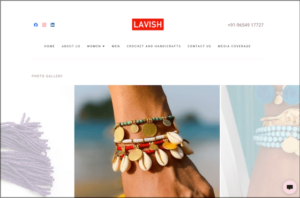 Lavish website