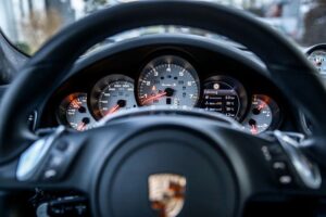 Porsche Turbo S dashboard