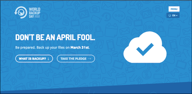 What is Backup World Backup Day