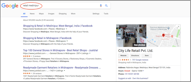 What is SEO Search Retail Medinipur