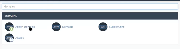 Addon Domains para agregar múltiples dominios en tu hosting web