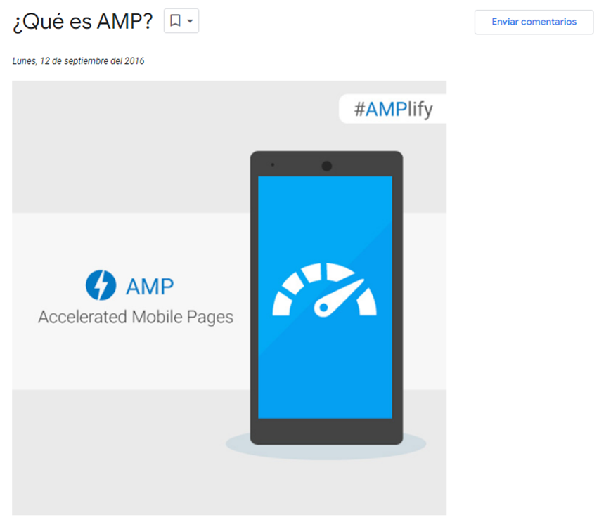 Velocidad de carga AMP