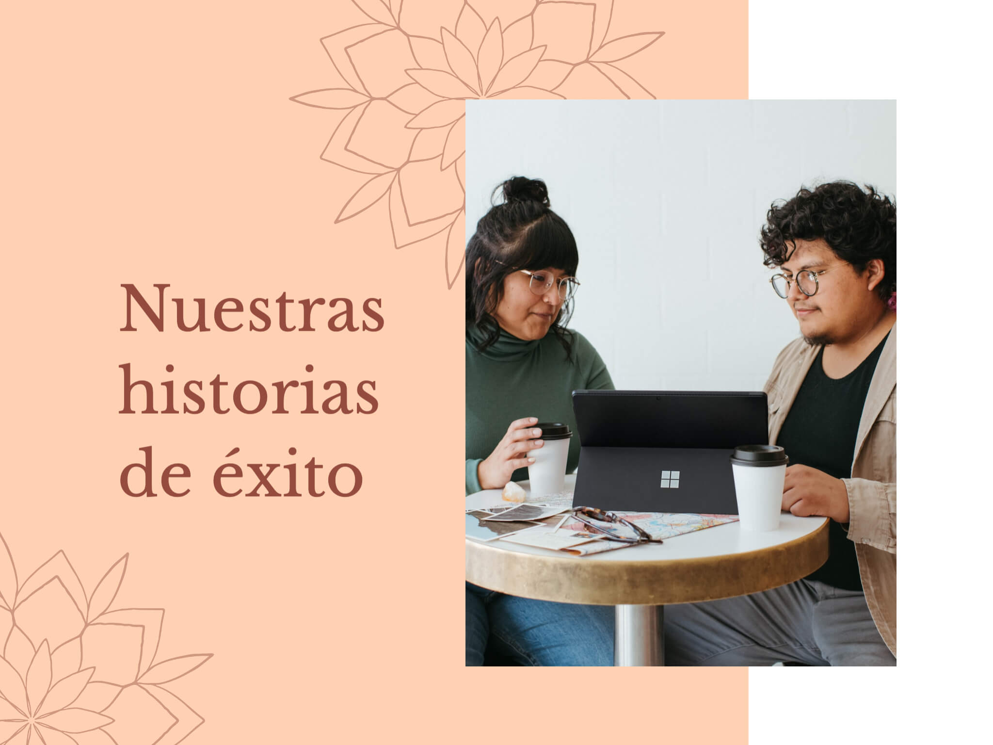 Comparte tus historias de éxito y las de tus colaboradores en tus perfiles sociales.