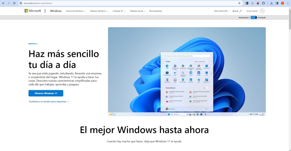 sistema operativo windows