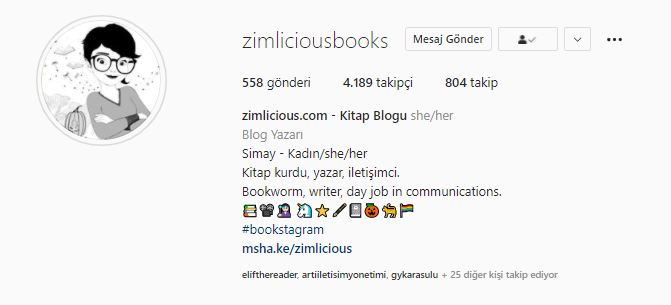 instagram nasıl kullanılır zimliciousbooks instagram profili