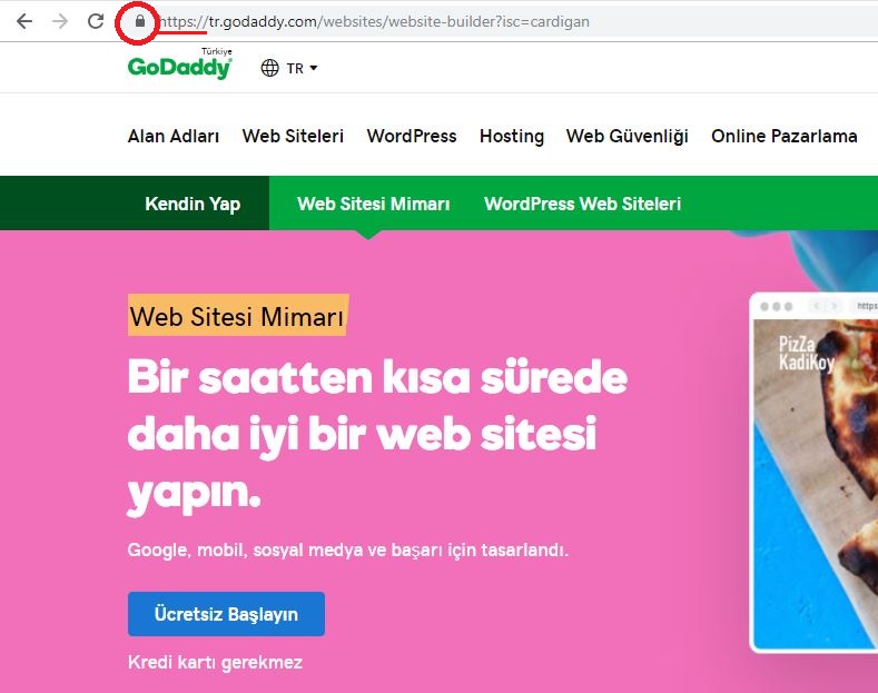 phishing nedir güvenli web sayfası asma kilit https