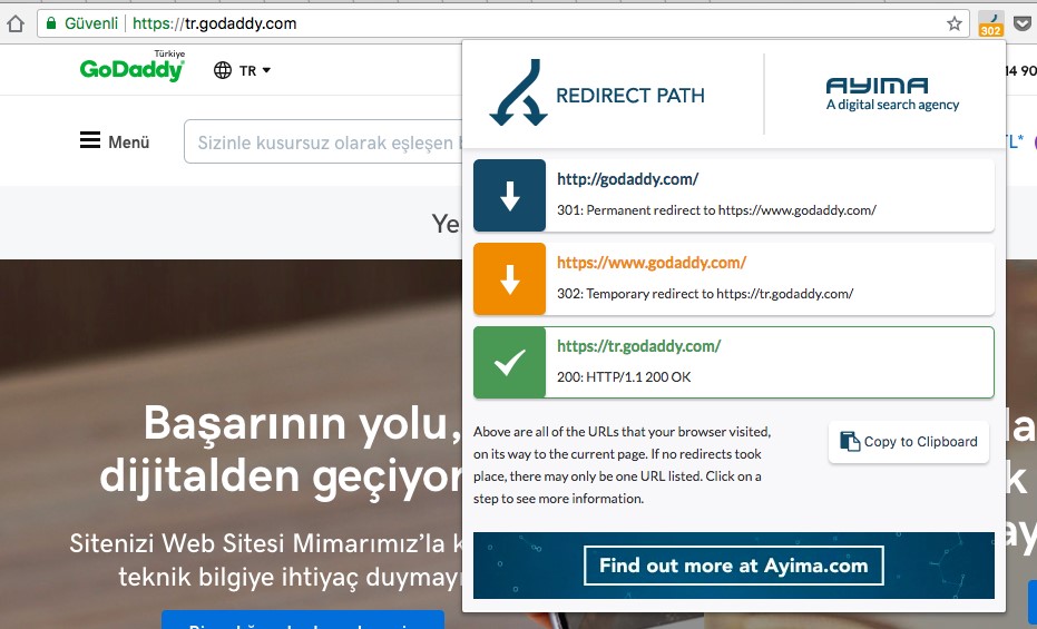 seo nedir yanıt kodları ve yönlendirmeler ayima redirect path