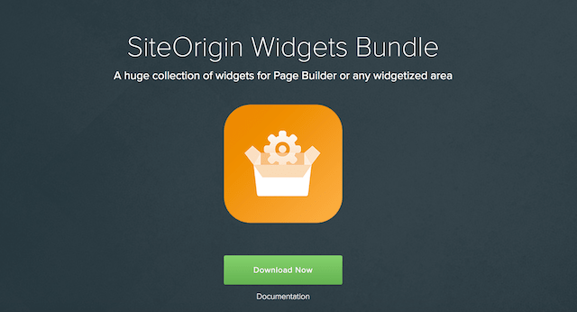 wordpress eklentileri SiteOrigin Widgets Bundle