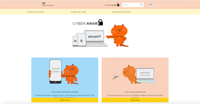 Security Breaches Cyber Aware Campaign