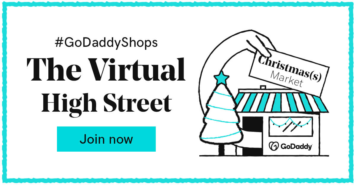 Facebook GoDaddy Virtual Shopping Event