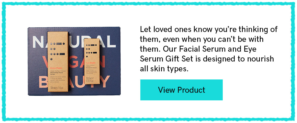 Gift Wrapped Serum Set - including Full Bright &amp; Deep Feed From Five Dot Botanics