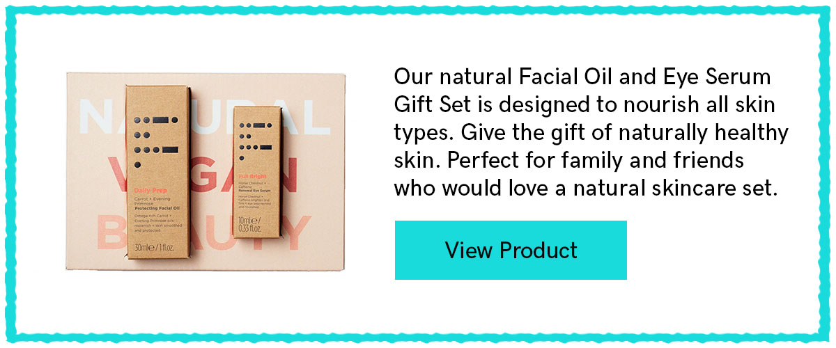 Gift Wrapped Natural Skincare Set - with Full Bright &amp; Daily Prep From Five Dot Botanics