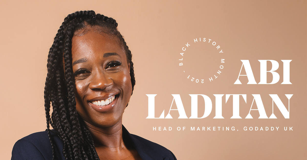 Q&amp;A-with -GoDaddy-Head-of-Marketing-Abi-Laditan-this-Black-History-Month